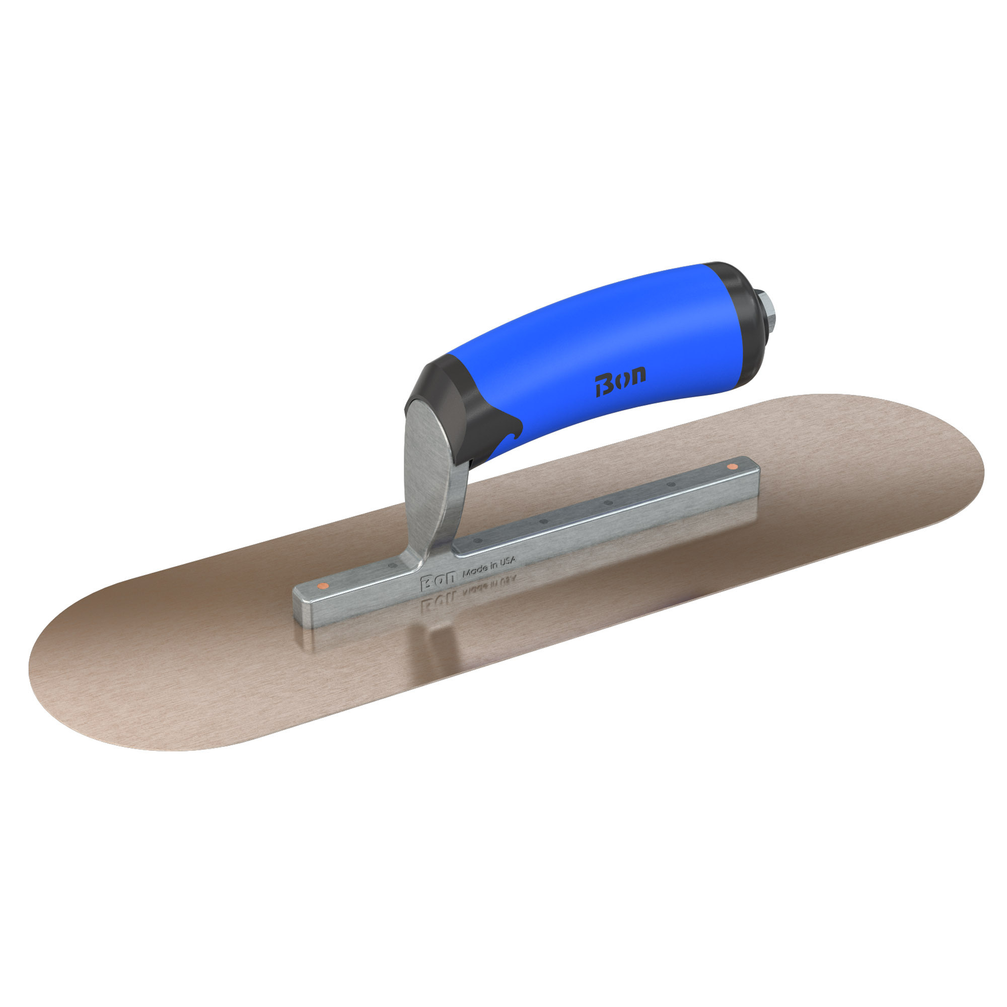 Bon Steel City, Pool Trowel-Golden Stainless-14 x 4-CMFT Grip, Width 4 in, Length 14 in, Blade Material Stainless Steel, Model# 67-105